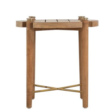 Pacifica End Table In Natural Teak