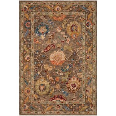 Padma Charcoal/Multi 5' x 7'6" Rug