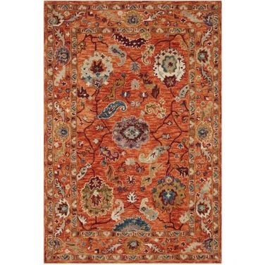 Padma Orange/Multi 7'9" x 9'9" Rug