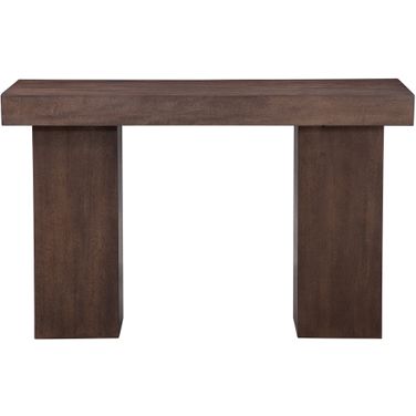 Padula Rectangle Console In Dark Brown Oak