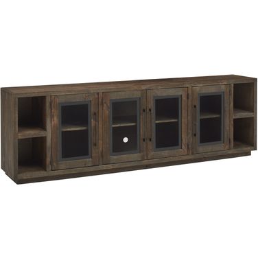 Paige 97 Inch Console with 4 Doors In Brindle