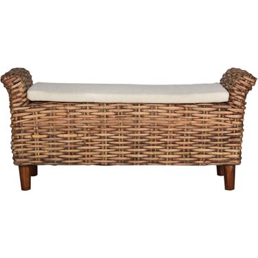 Palermo Brown and Eggshell Bench