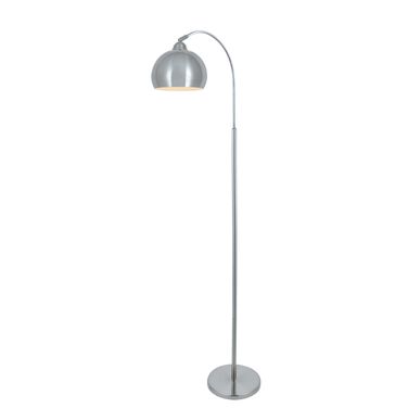 Palesa Floor Lamp In Brushed Nickel