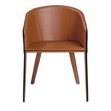 Pallas Armchair In Dark Caramel