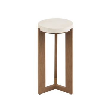 Palm Desert Accent Table In Brown