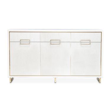 Palm Gate Sideboard In Cloud White