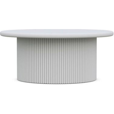 Palma 40 Inch Coffee Table In Matte White