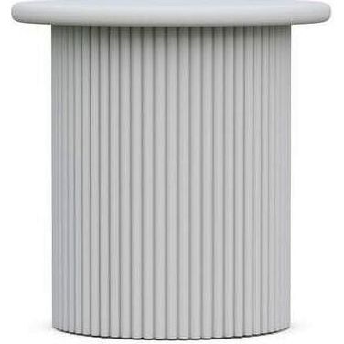 Palma Side Table In Matte White