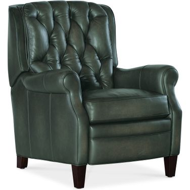 Palmer Press Back Recliner In Green