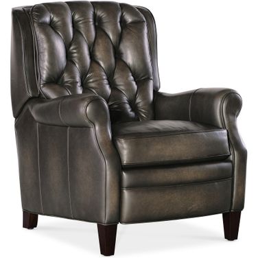 Palmer Press Back Recliner In Grey