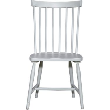Palmetto Heights Spindle Back Side Chair Set Of 2 In White
