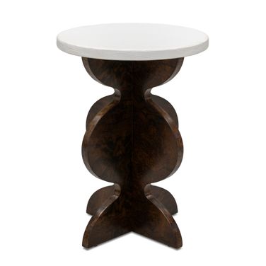 Paloma Accent Table In Brown