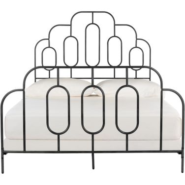 Paloma Black Metal Full Retro Bed