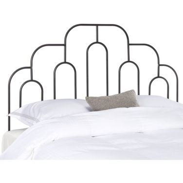 Paloma Black Metal Full Retro Headboard