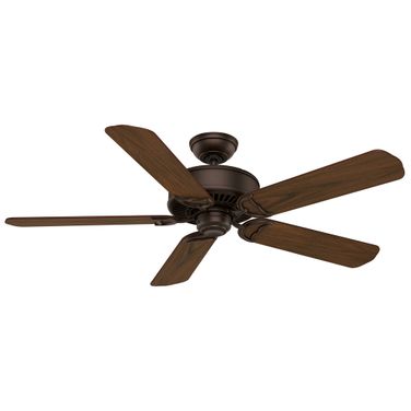 Panama 54 Inch Energy Star Ceiling Fan and Handheld Remote In Brushed Cocoa and Distressed Walnut