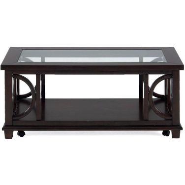 Panama Coffee Table In Dark Brown