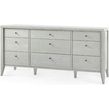 Paola Extra Large 9-Drawer In Soft Gray
