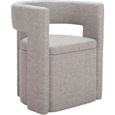 Papua Dining Chair In Gray