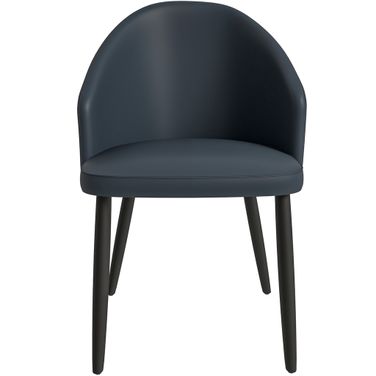 Paradiso Modern Dining Chair In Black