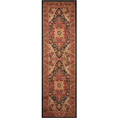 Paramount Black 2'2" x 7'3" Runner Area Rug