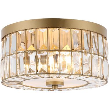 Parda Flush Mount in Brass