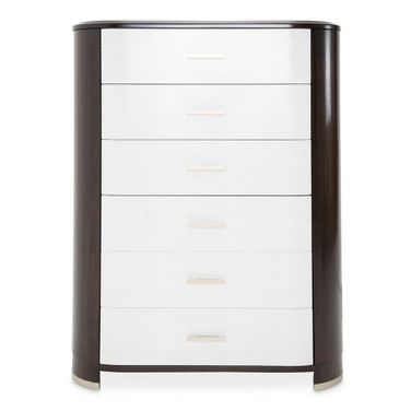 Paris Chic 6-Drawer Chest In Espresso