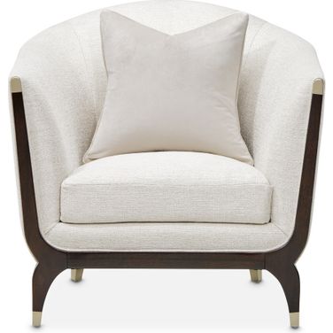 Paris Chic Matching Chair In Cremini and Espresso
