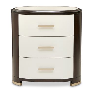 Paris Chic Nightstand In Espresso