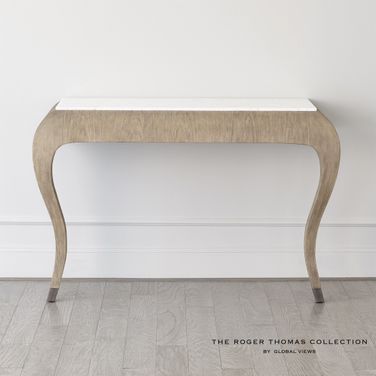 Paris Wall Console In Grey Sandblasted Oak