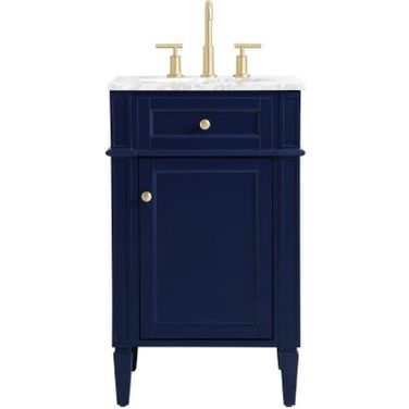 Park Avenue 21 Inch Single Bathroom Vanity In Blue