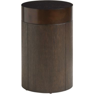 Park City Black Diamond Round End Table In Canyon