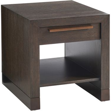 Park City Heber Drawer End Table In Canyon