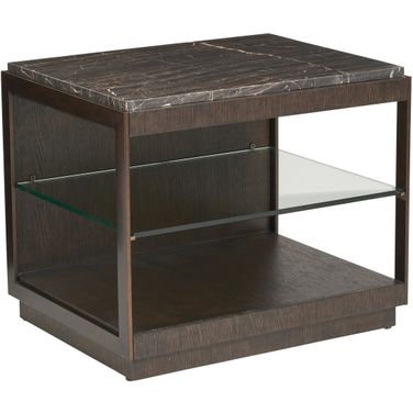 Park City Summit Rectangular End Table In Canyon