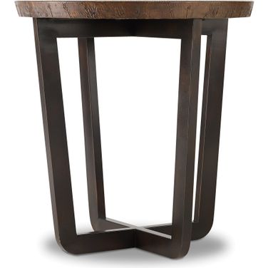 Commerce and Market Parkcrest Copper Round End Table
