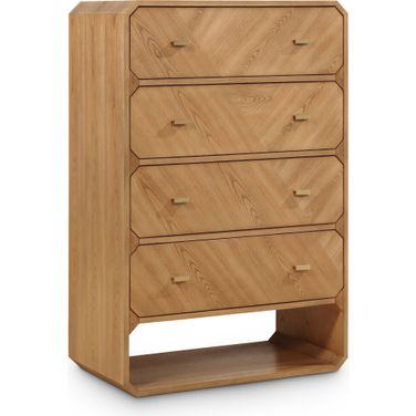 Parker Ash Veneer Chest In Natural