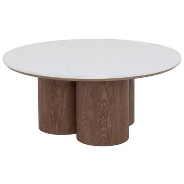 Parker Cocktail Table In Oak and White