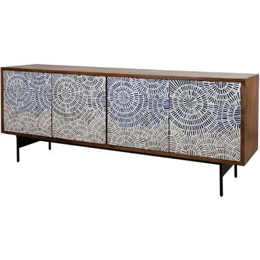 Parker House Crossings Cocoa Beach 80 Inch Console