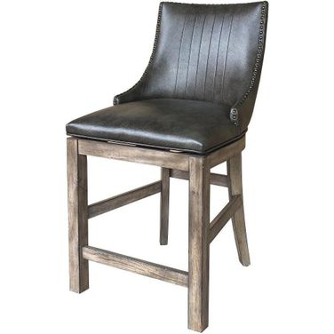 Parker House Lodge Dining Swivel Counter Sling Chair Set Of 2