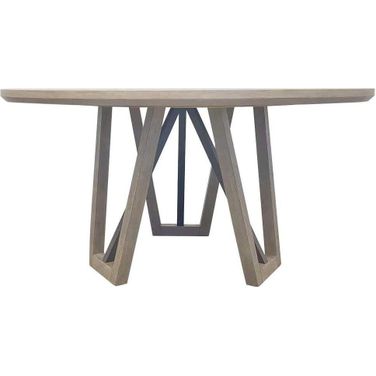 Parker House Pure Modern Dining 60 Inch Round Table With Wood Base