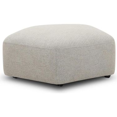 Parker Living Playful Canes Cobblestone Ottoman With Casters