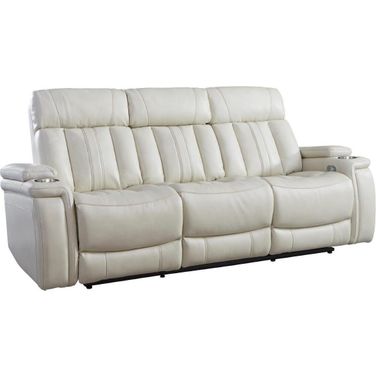 Parker Living Royce Fantom Ivory Power Drop Down Console Sofa
