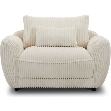 Parker Living Utopia Mega Ivory Chair And A Half With Lumbar Pillow