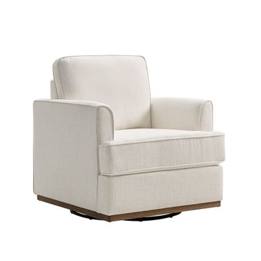 Parker Swivel Armchair In Beige