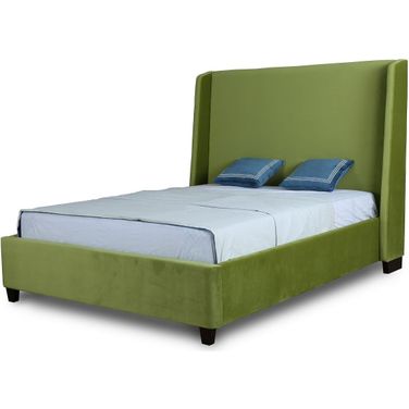 Parlay Queen-Size Bed in Pine Green