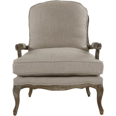 Parlier Grey Weathered Showood Accent Chair