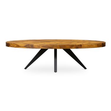 Parq Cappuccino Oval Coffee Table