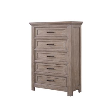 Parson Creek 5 Drawer Chest in Milk-Paint Oak