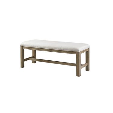 Parson Creek Dining Bench in Milk-Paint Oak