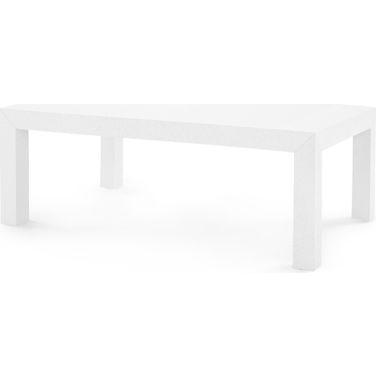 Parsons Coffee Table In Chiffon White