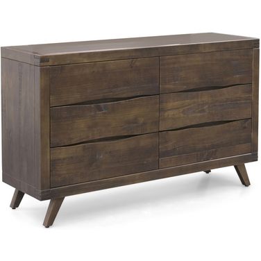 Pasco Dresser with Glides In Brown